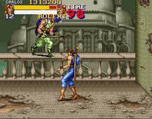 une photo d'Ã©cran de Final Fight 2 sur Nintendo Super Nes